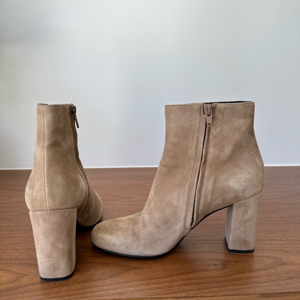 Saint Laurent Suede Booties
